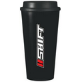 16 Oz. Black Plastic Cup2Go Cup